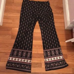 Boho Flared Pants
